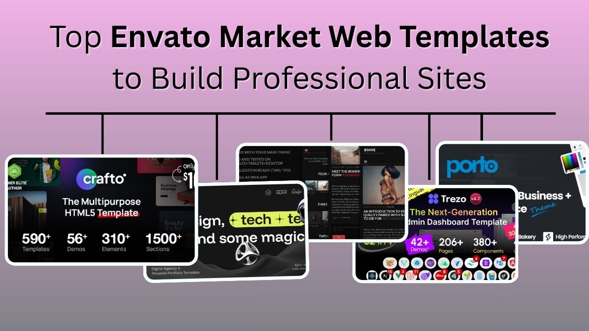 Envato Market Web Templates