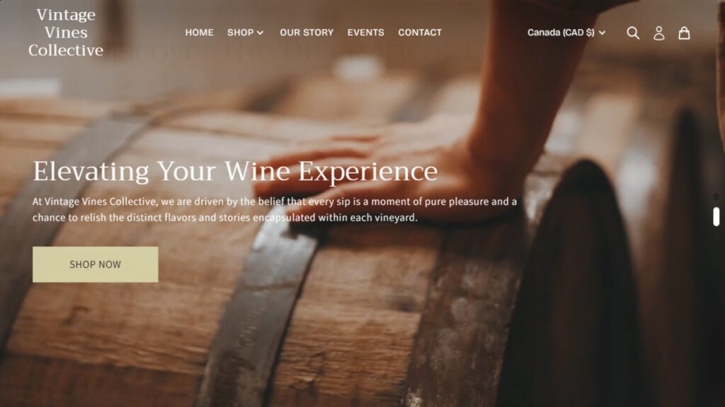oakland, Shopify Theme for Drinks