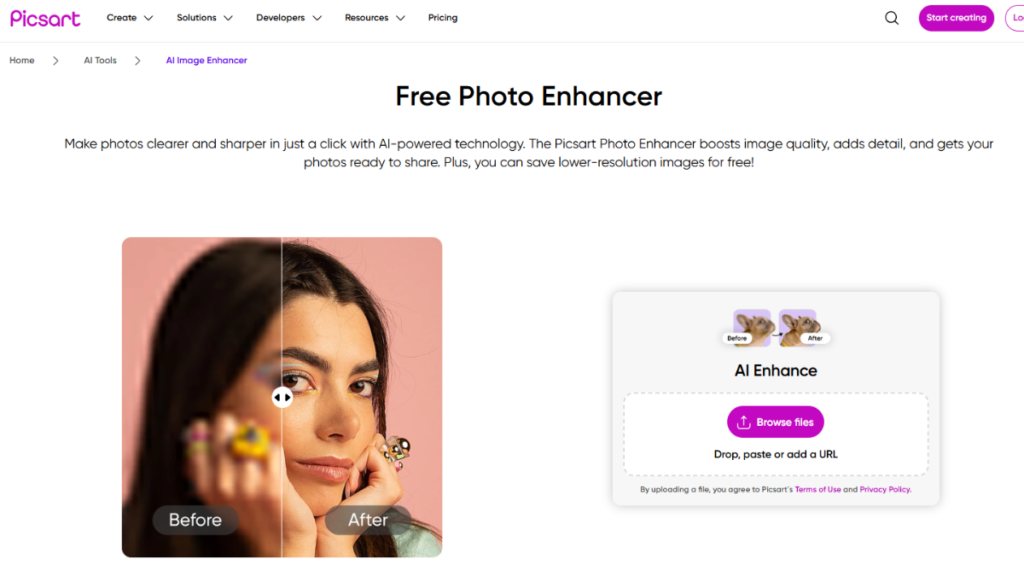 Picsart,  best photo enhancing software