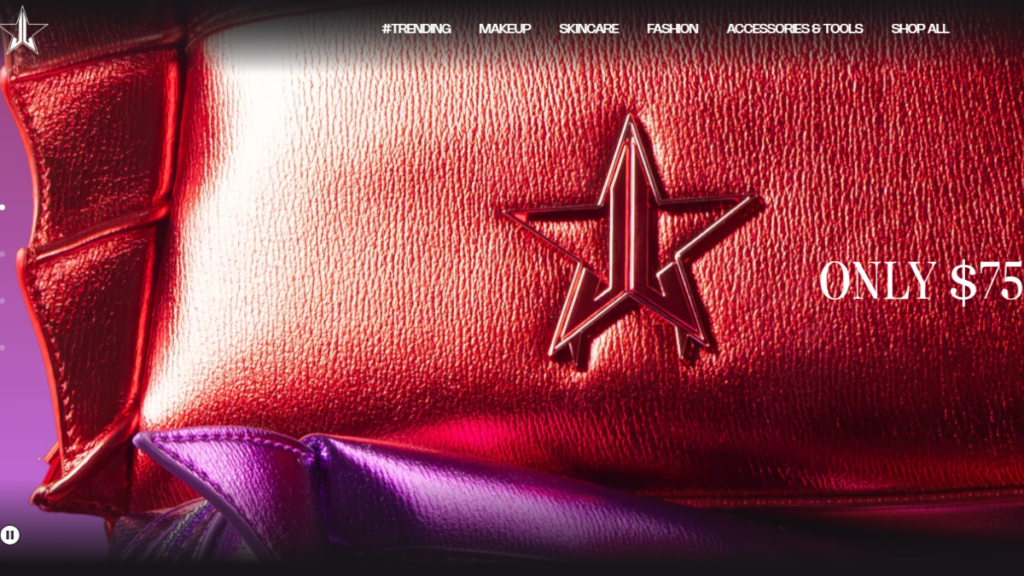 Jeffree Star Cosmetics, Shopify Most Popular Stores 