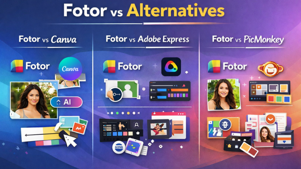 Fotor vs Alternatives, fotor subscription