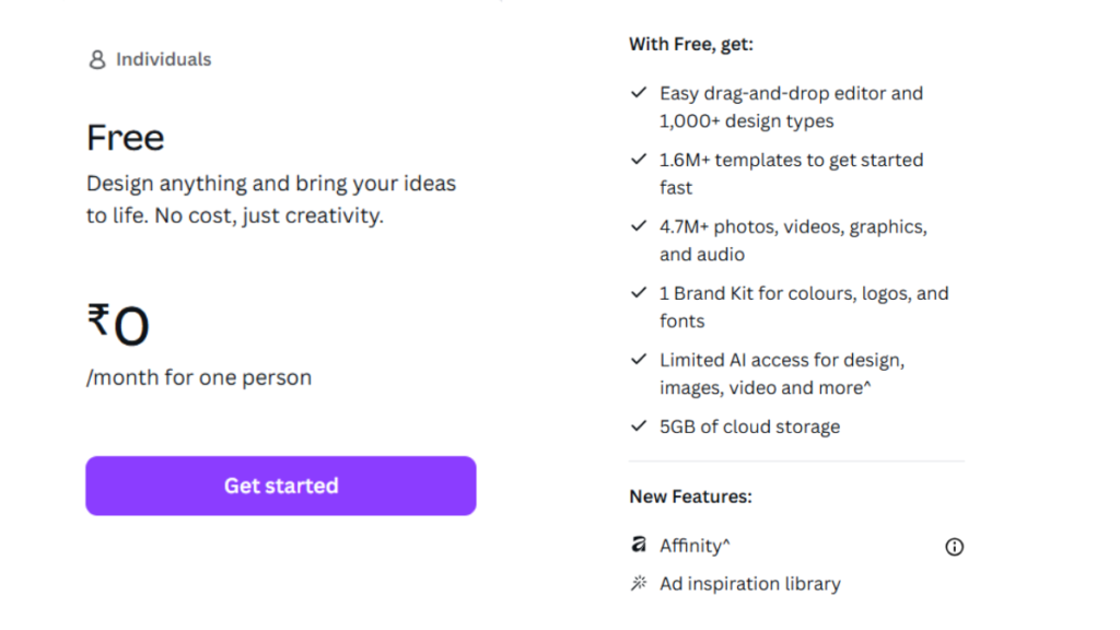 canava free, Canva Subscription Cost