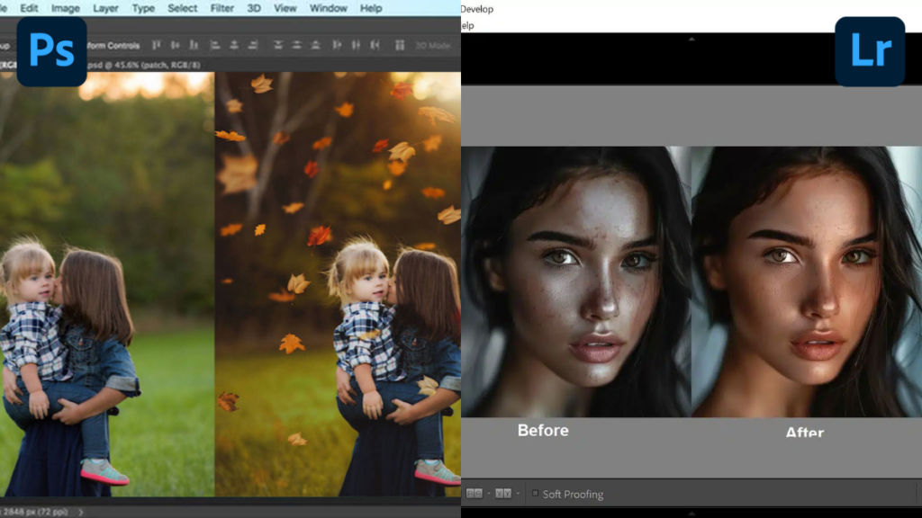 Photoshop vs Lightroom Editing