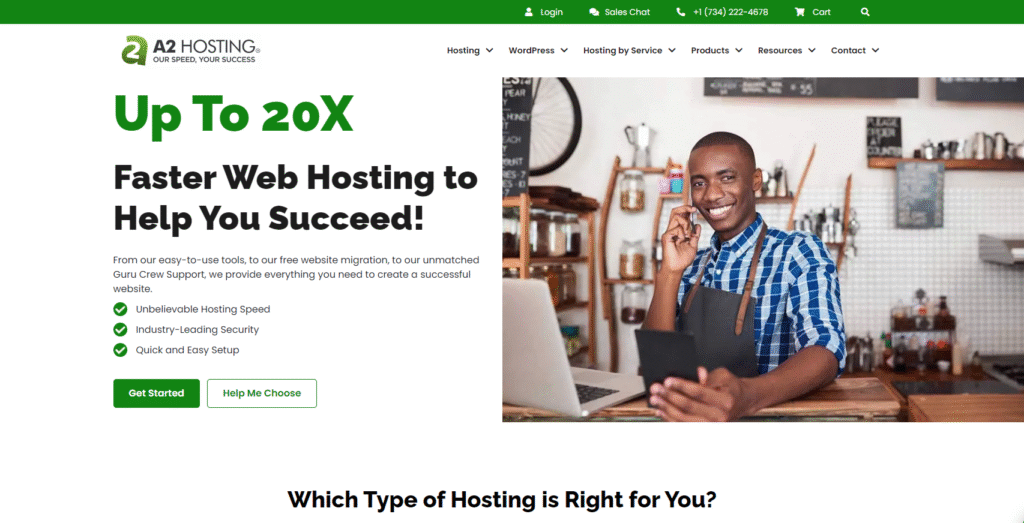 A2 Hosting domain 