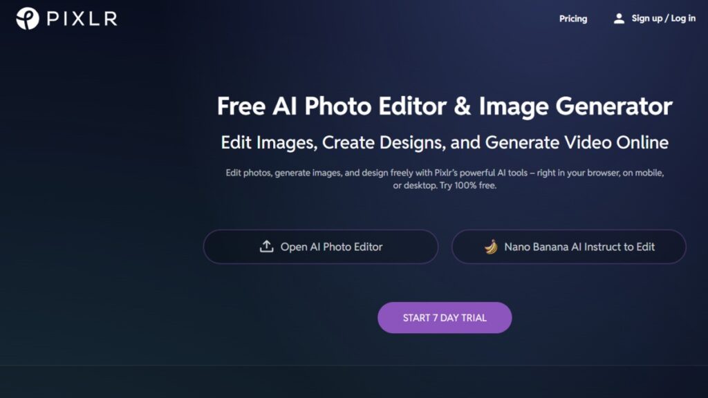 pixlr, Best Free AI Photo Editor