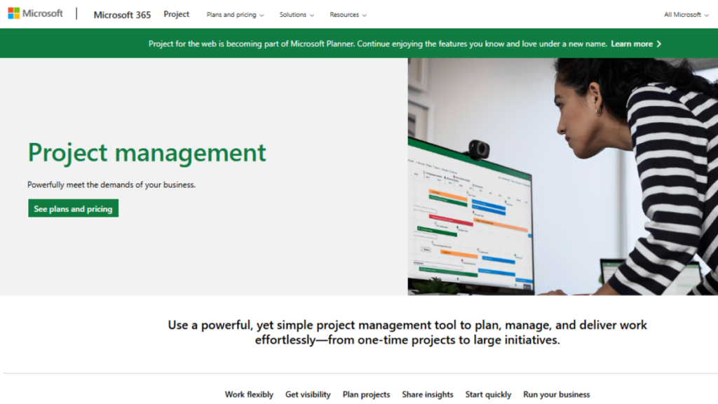 Microsoft Project A Project Scheduling Software