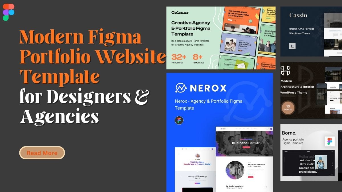 Modern Figma Portfolio Website Template