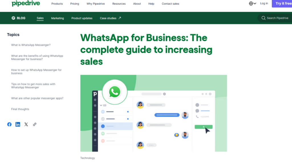 Pipedrive WhatsApp Integration