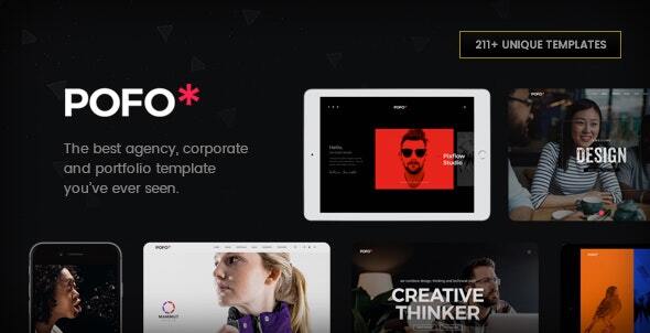 Pofo – Creative Agency HTML Template