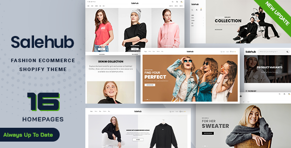 Salehub Clothing and Fashion Shopify Theme