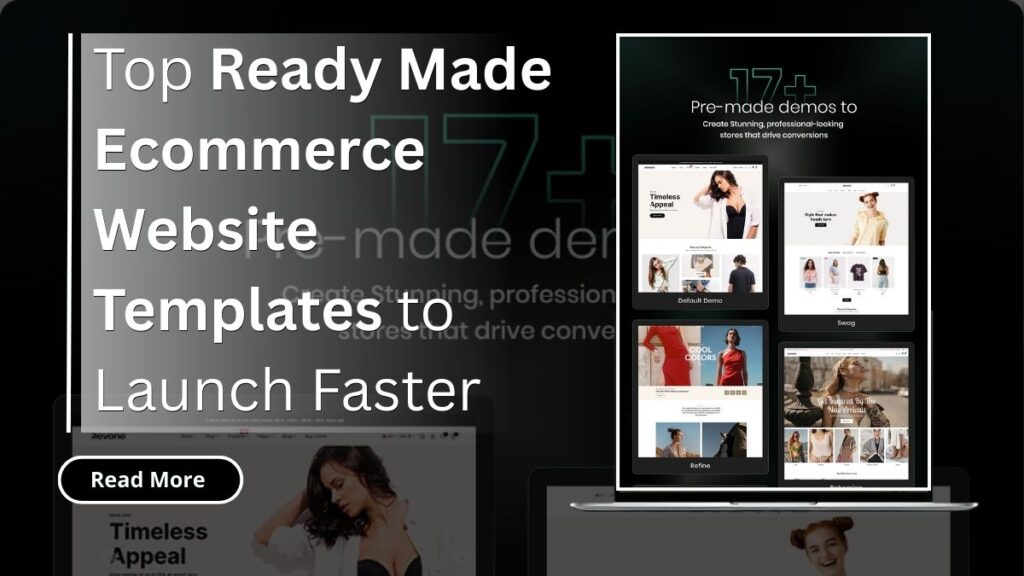 Ready Made Ecommerce Website Templates