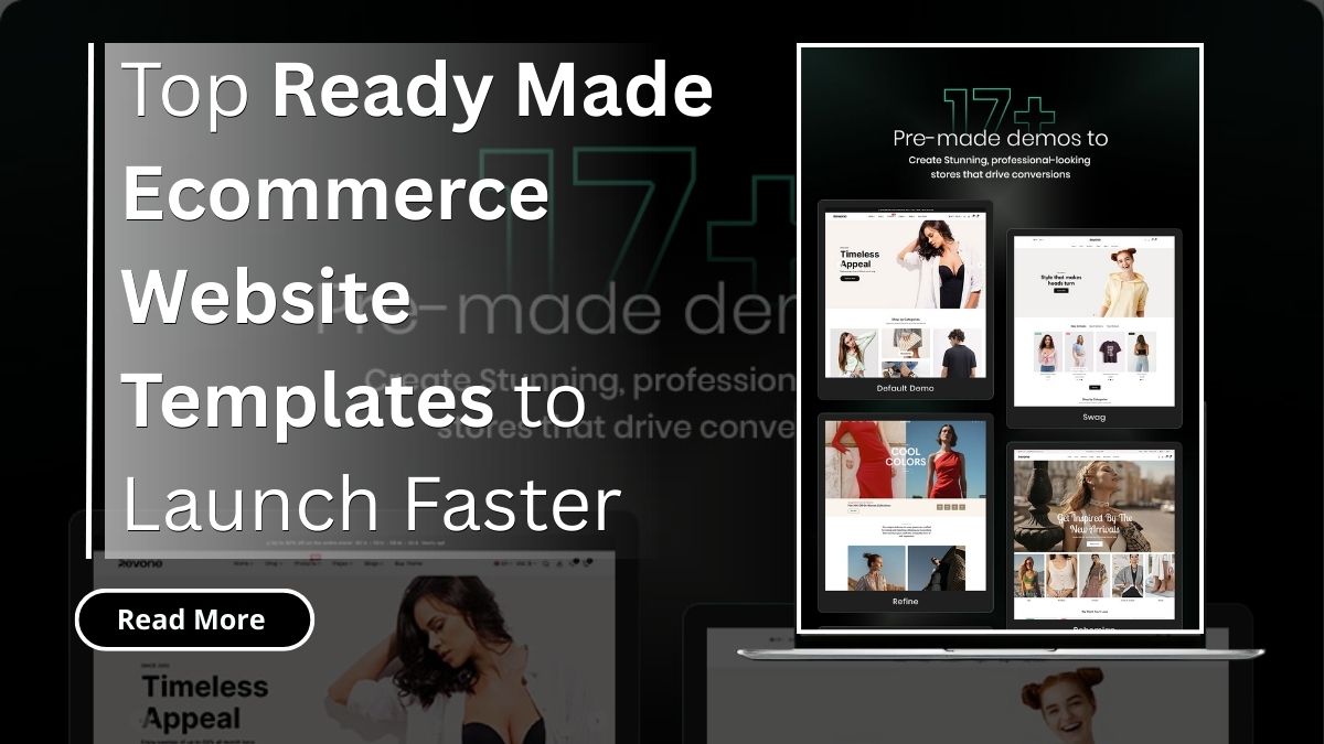 Ready Made Ecommerce Website Templates