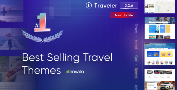Traveler – Trip Booking WordPress Theme