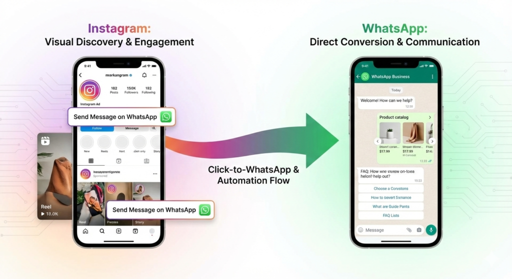 Using Instagram to Power WhatsApp Marketing Services