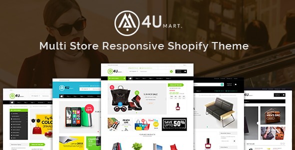 M4U Multi Store Responsive Shopify Theme