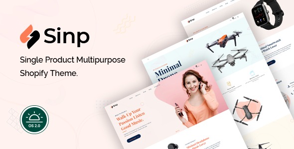 Sinp Single Product Shop Shopify Theme