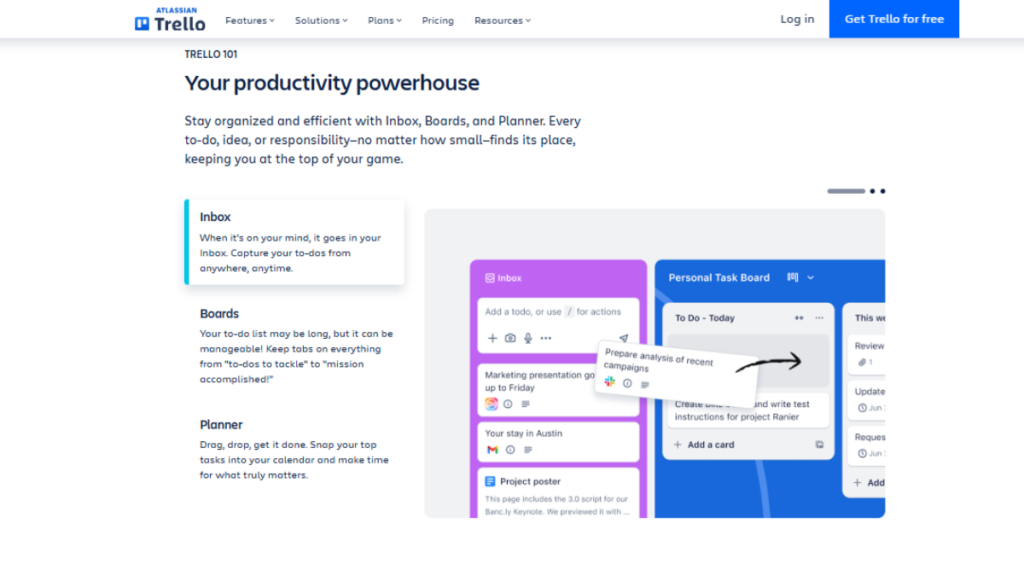 Trello Collaborative Tool for Project Management